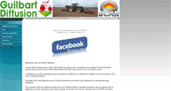 Desktop Screenshot of guilbart.fr